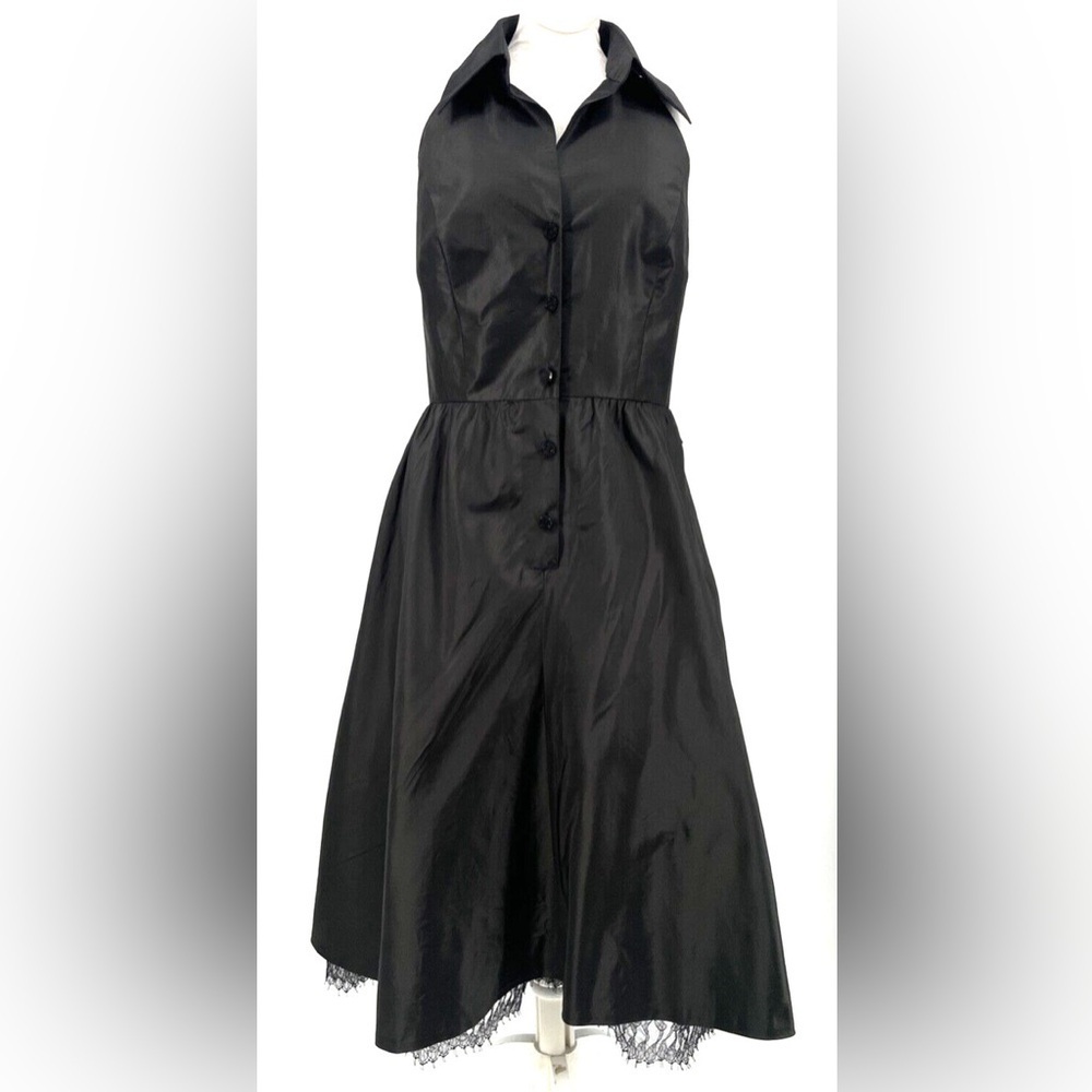 Carmen Marc Valvo Black Dress Size 2